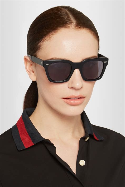 gucci square acetate|Square & Rectangle Sunglasses for Women .